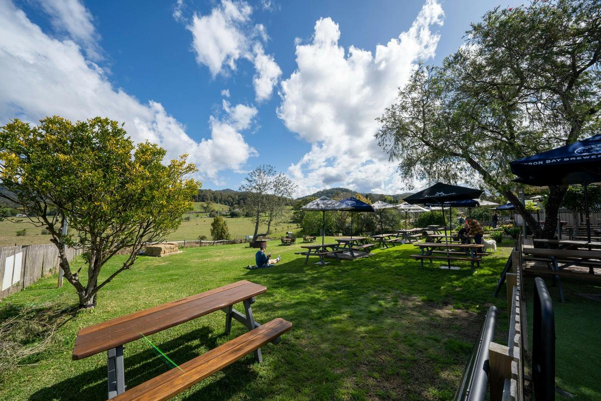 beer garden