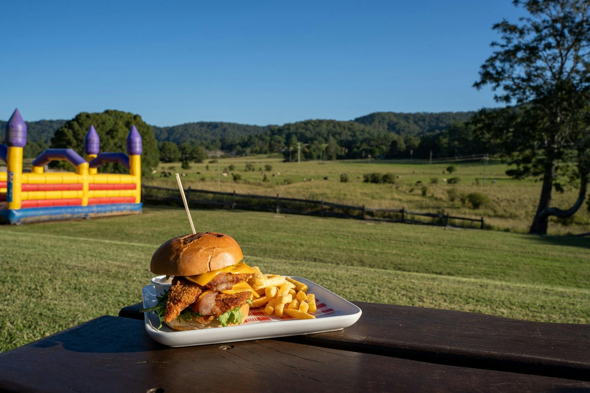 Lunch in the Beer Garden