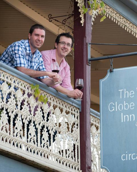 The veranda is the perfect spot to relax with family and friends