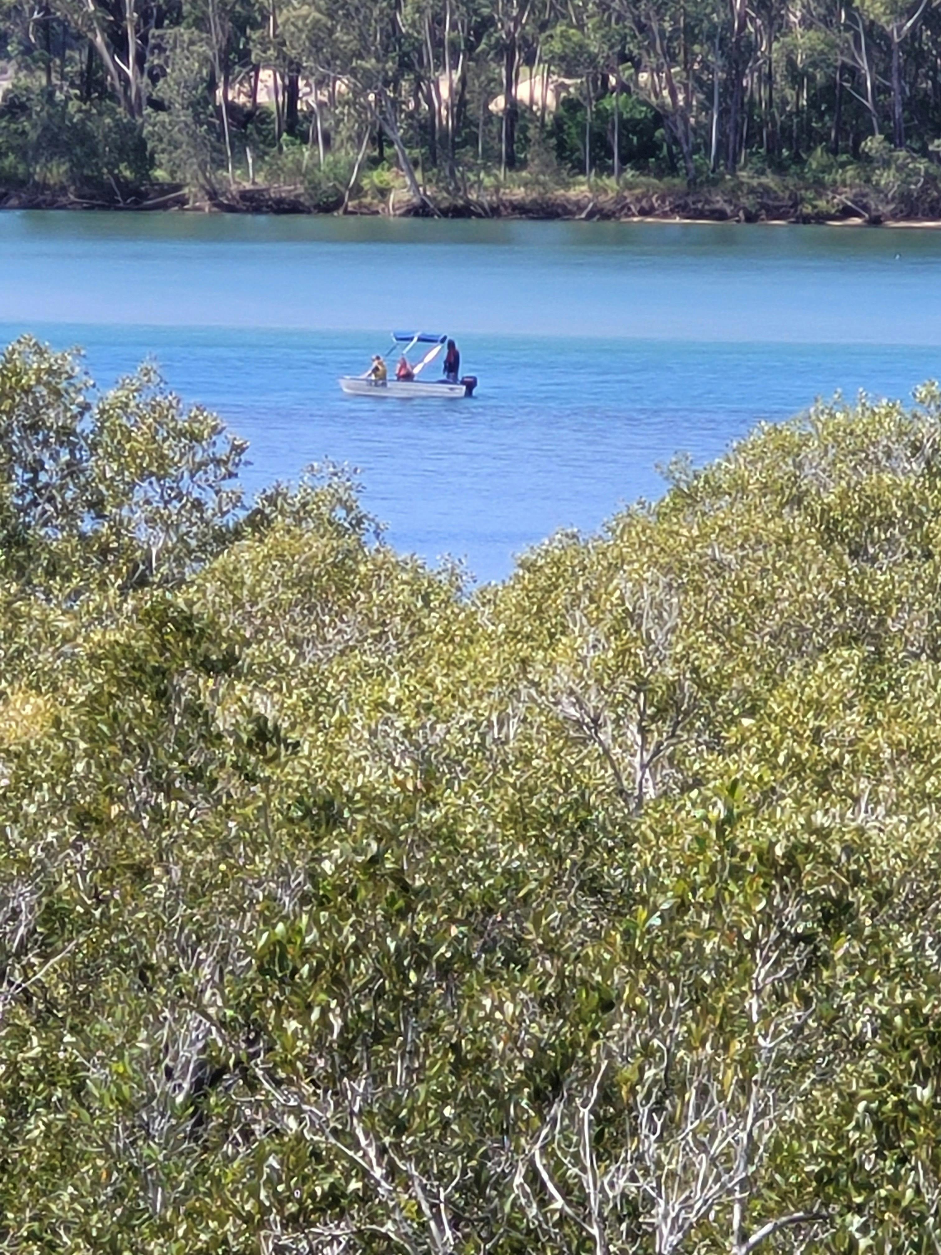 River view at the rear of  The Jabiru Motel