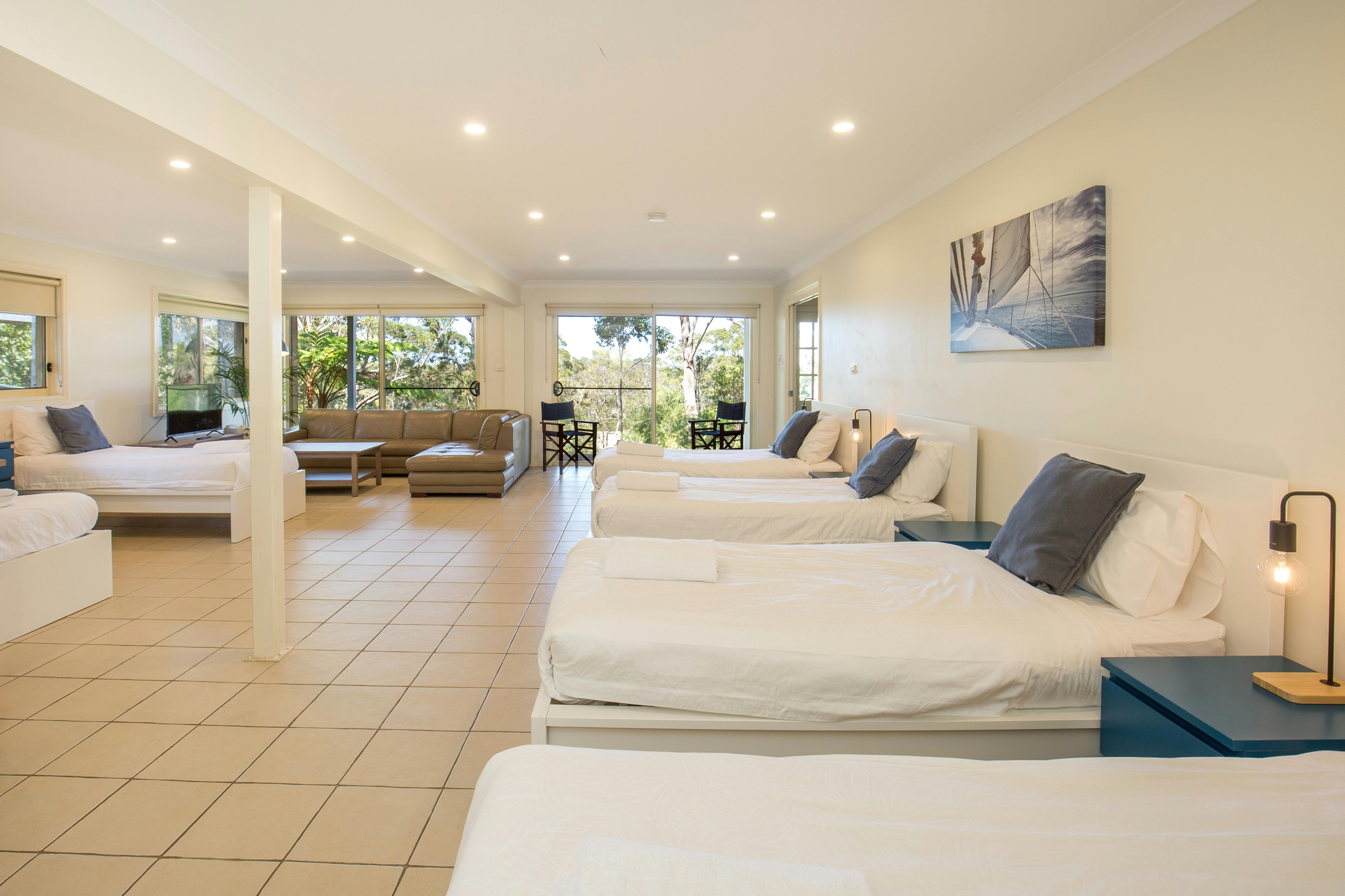 Downstairs singles room