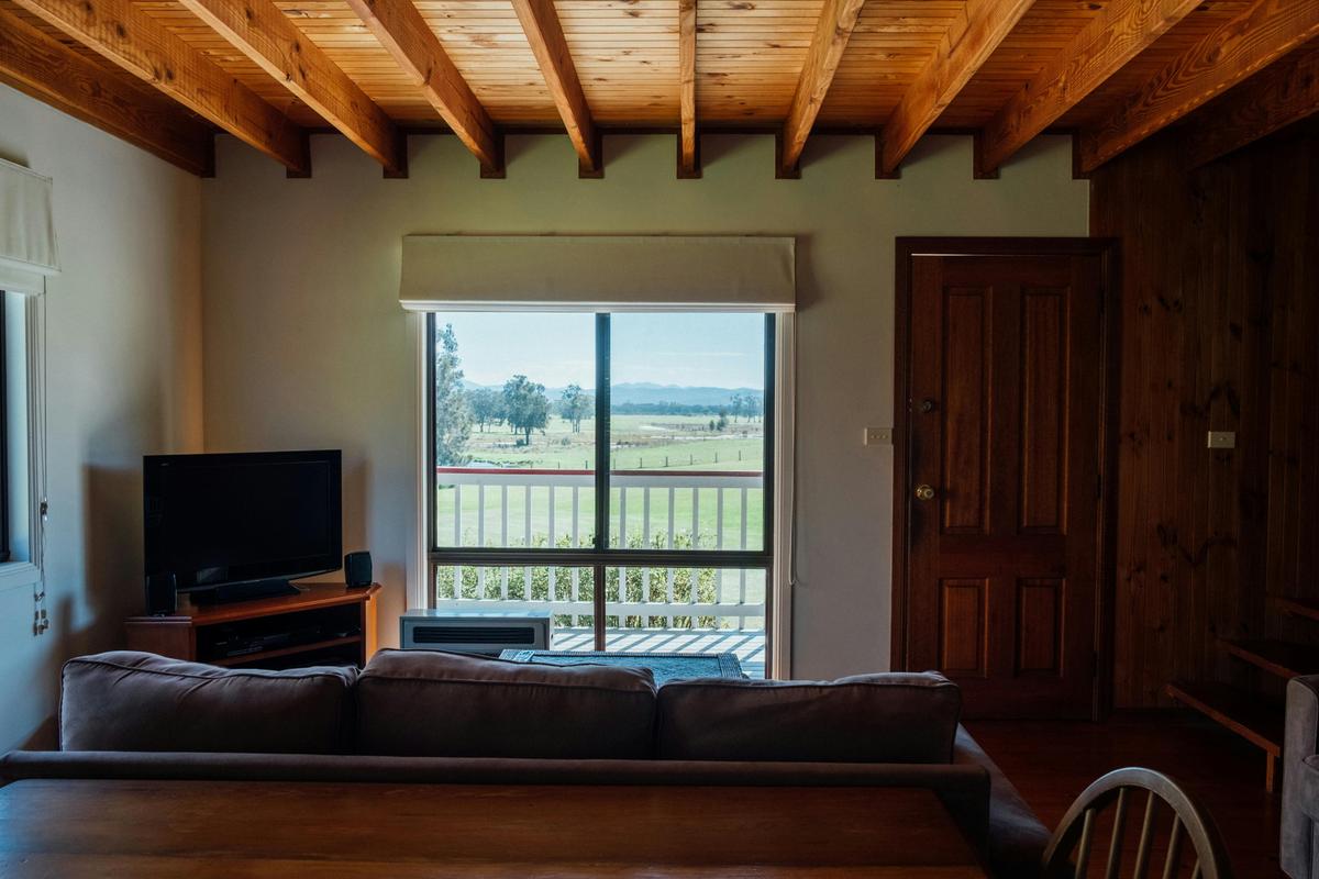Sit back, enjoy the outlook, read a book, plan your adventures  or watch a streaming service.