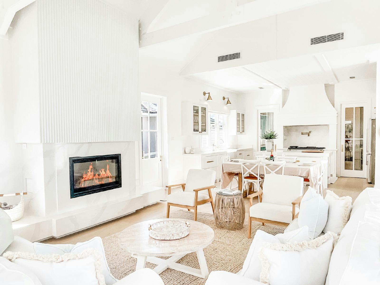 The Homestead - Loungeroom 2 with fireplace