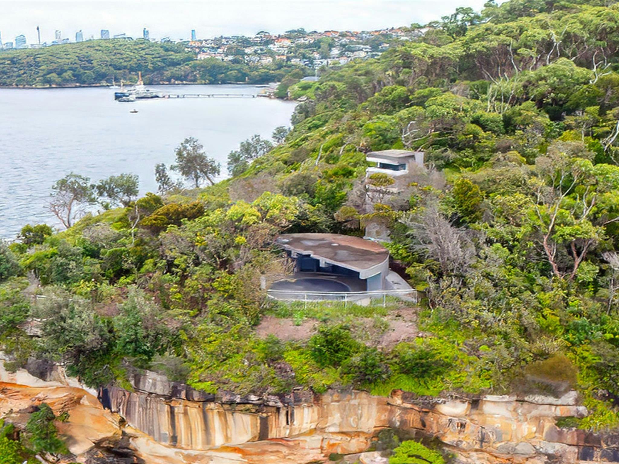 Remains of military fortifications at Georges Head, Sydney Harbour National Park. Photo: Andrew