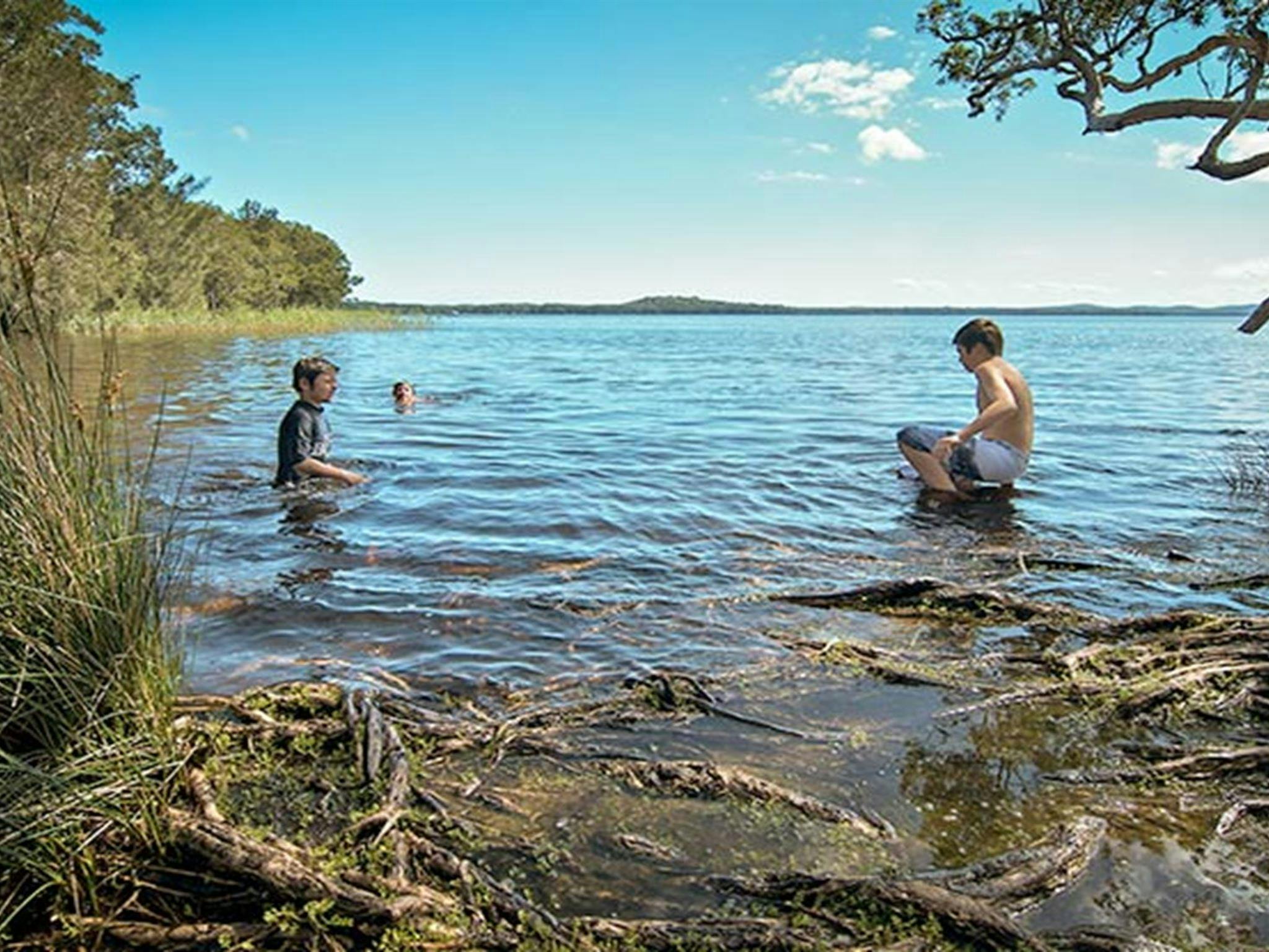Wells campground, Myall Lakes National Park. Photo: John Spencer/NSW Government