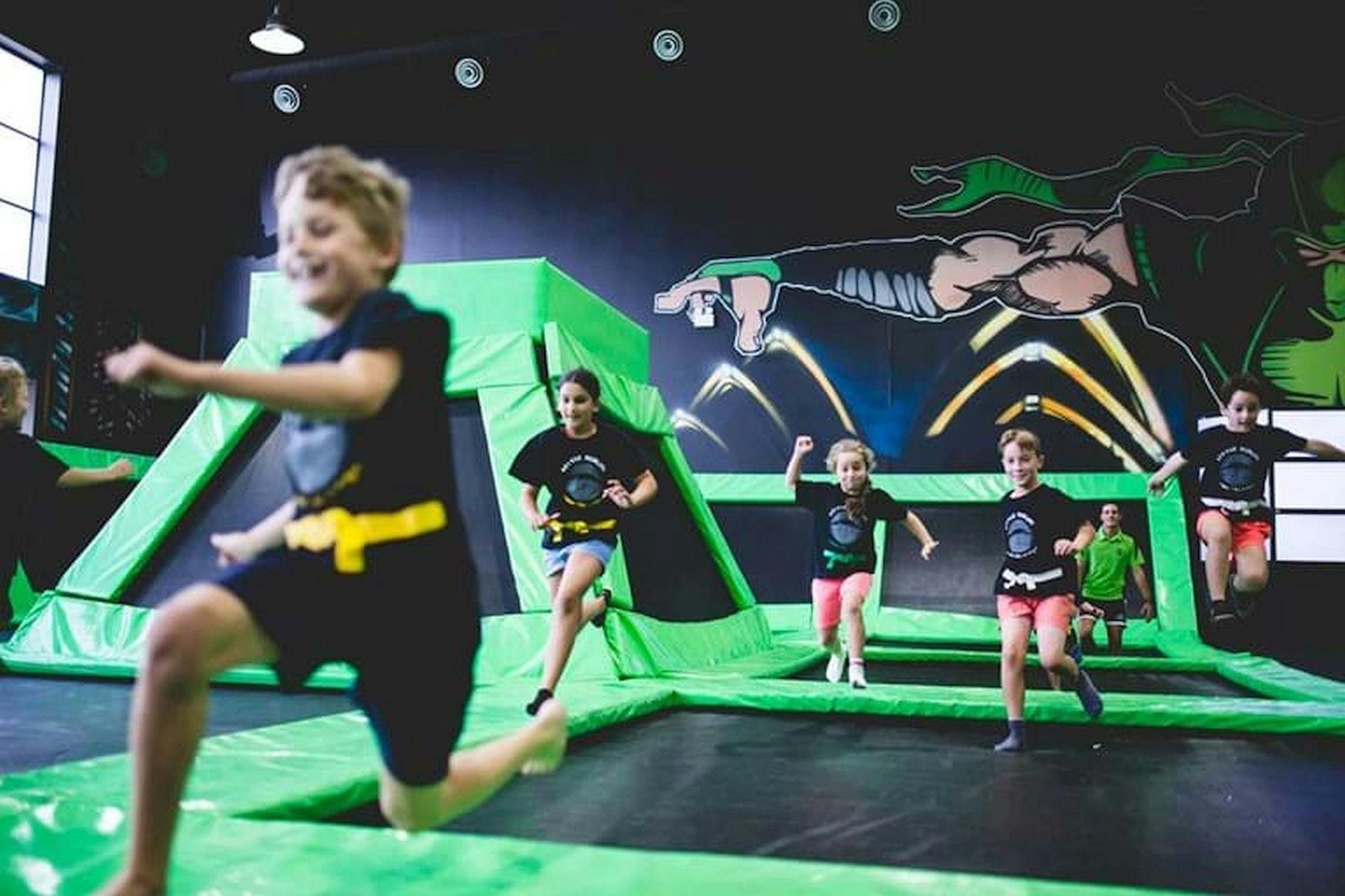 Kids at Flip Out