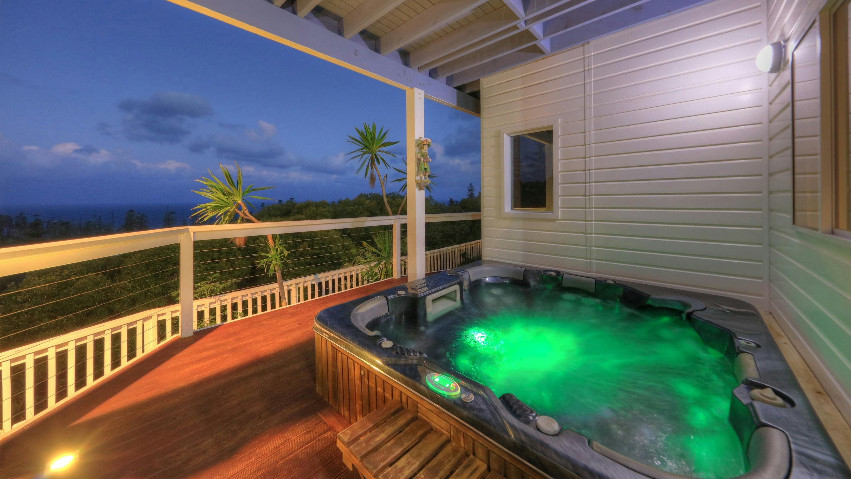 The White House Jacuzzi Spa. Relax and bring balance to life.