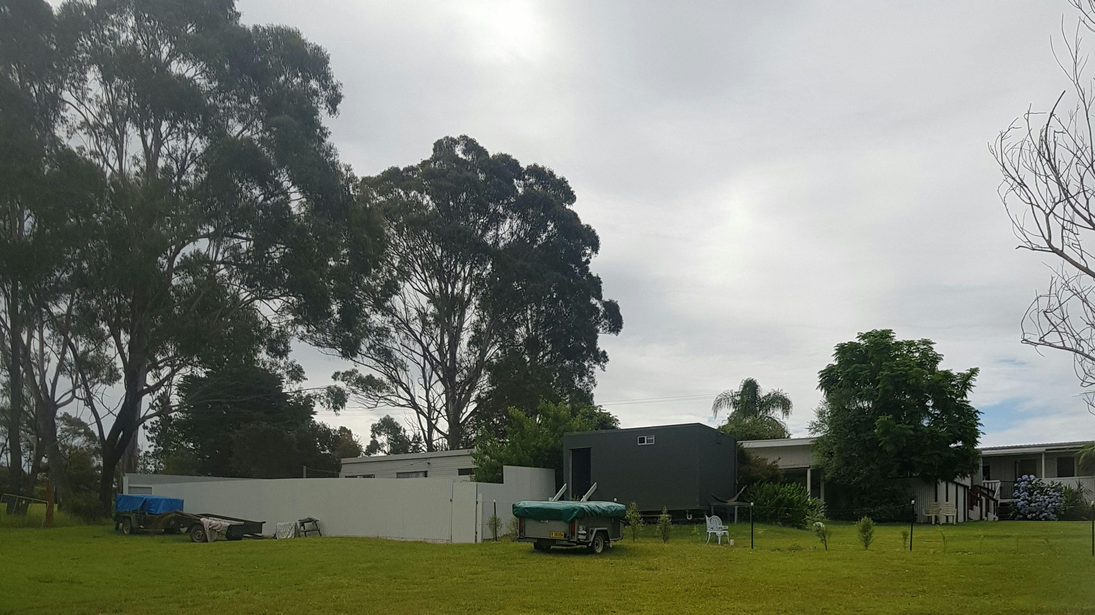 Our powered undulating spot next to the amenities block. 