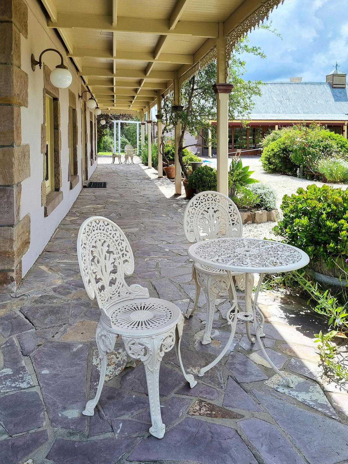 Downstairs veranda