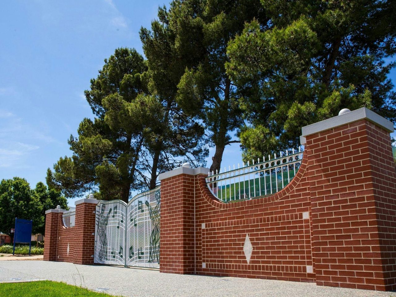 Gates of Graceland at Parkes