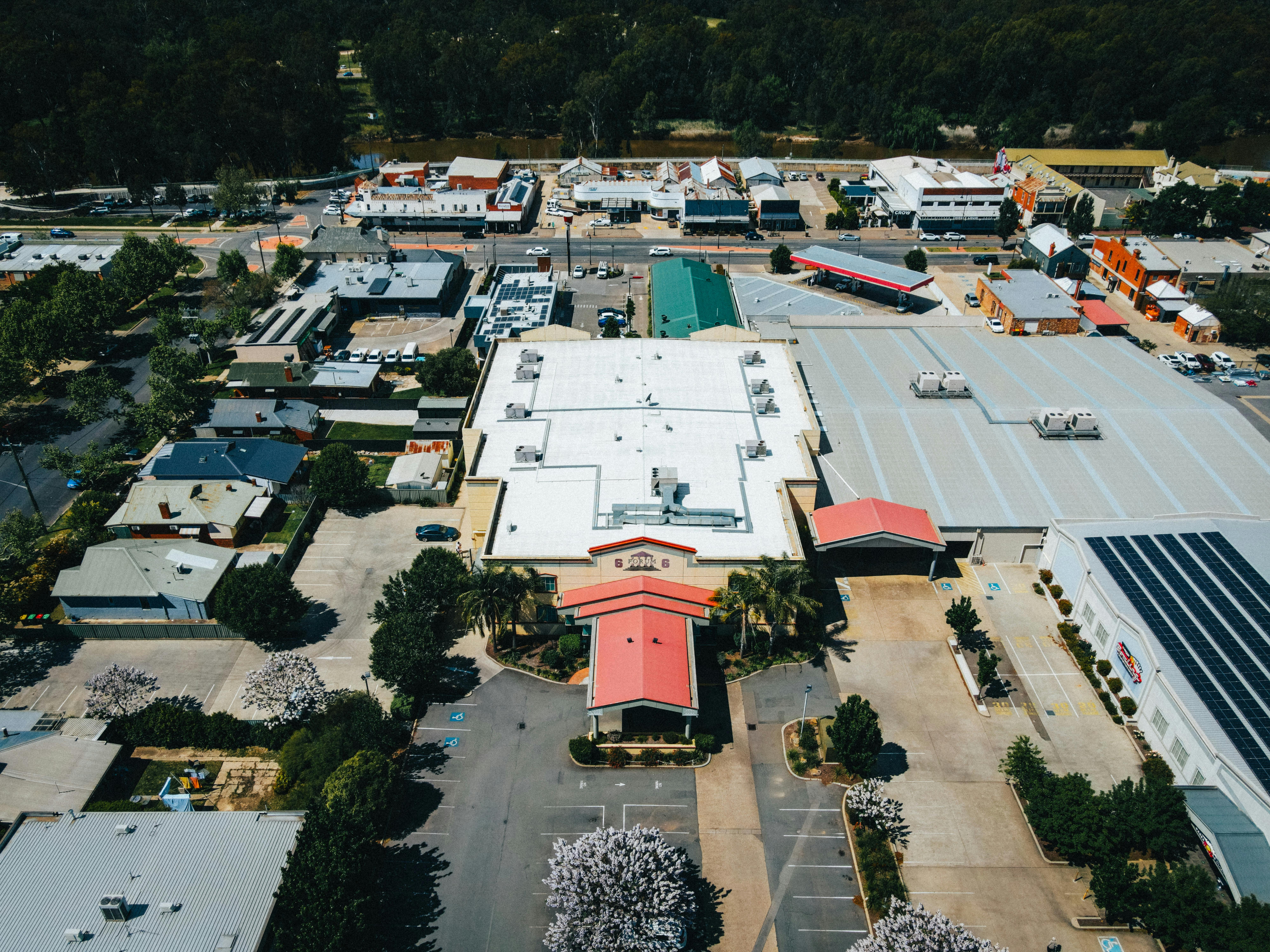 Overhead View of Cinema Area