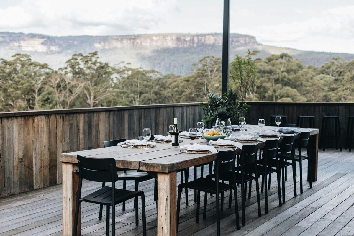 Designed to celebrate the natural surroundings, with stunning views from every window .