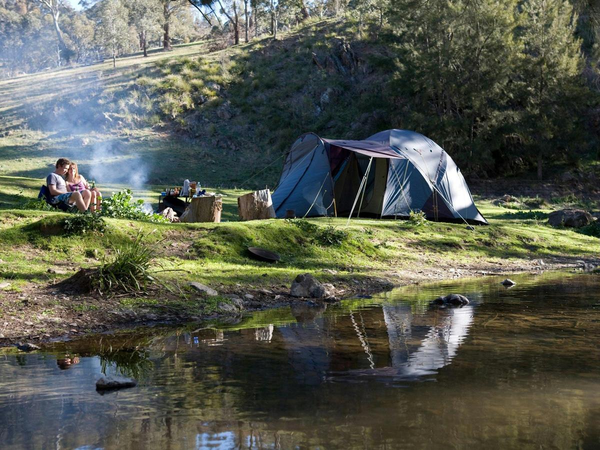choose your own camp site - natural, quiet and peaceful camping at our campground.