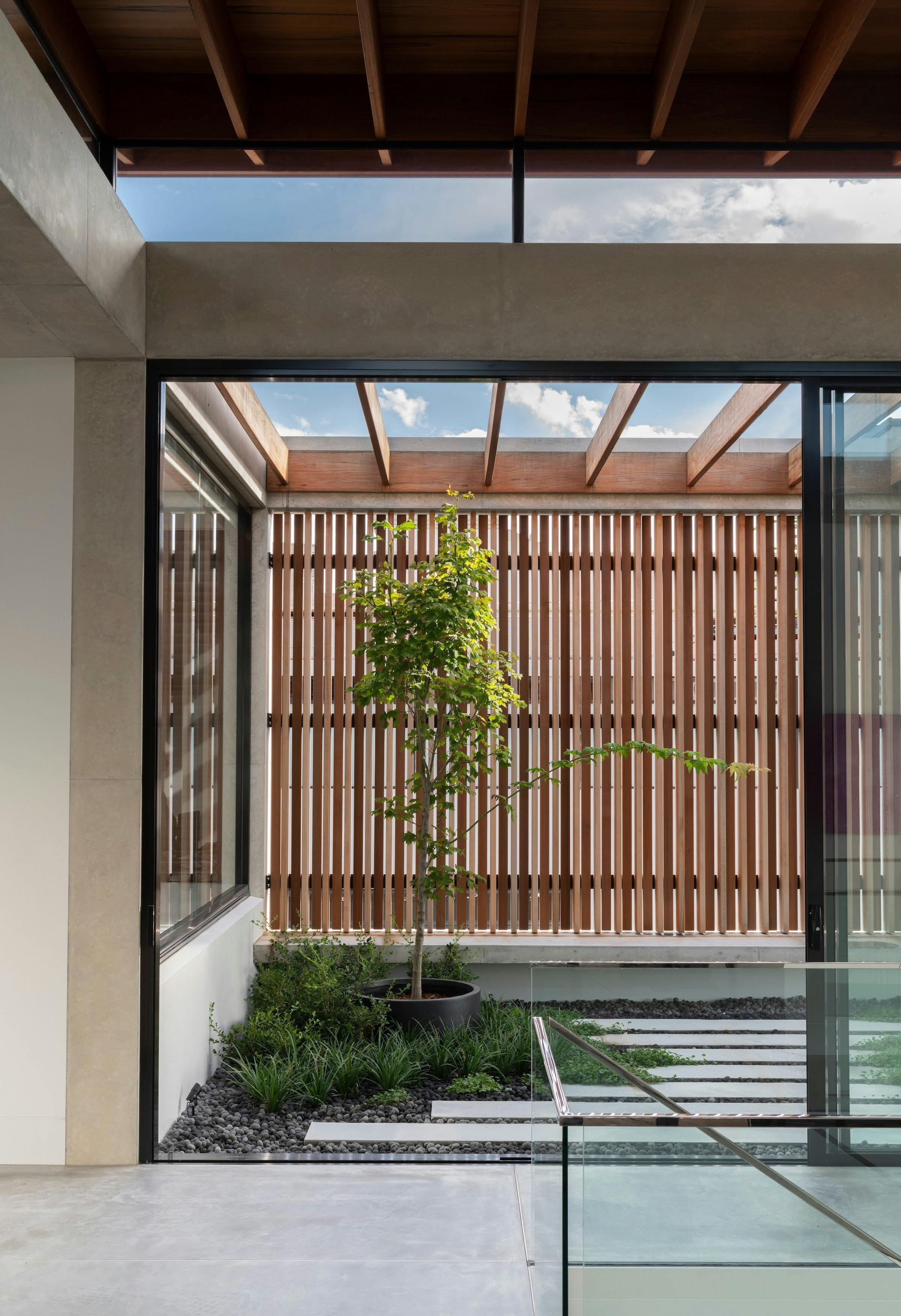 The architectural design of the house