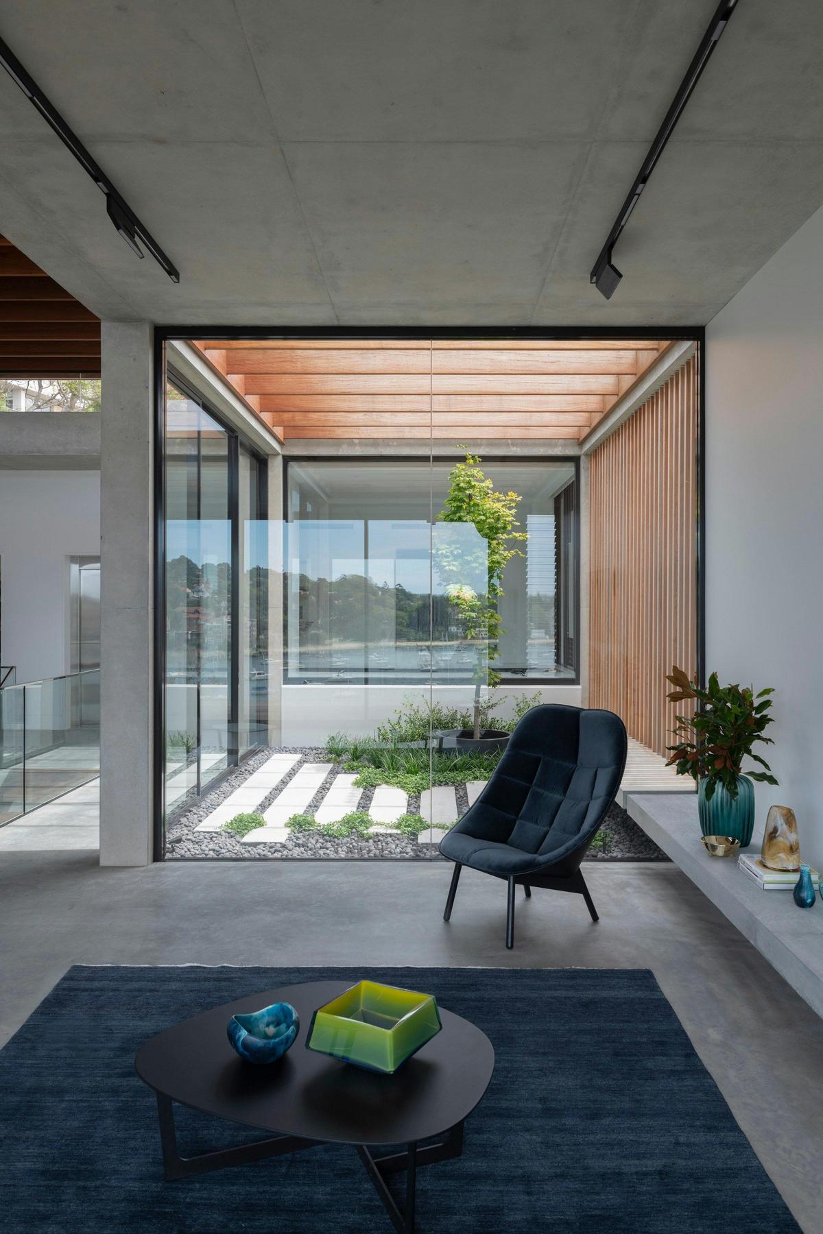The well lighted spaces