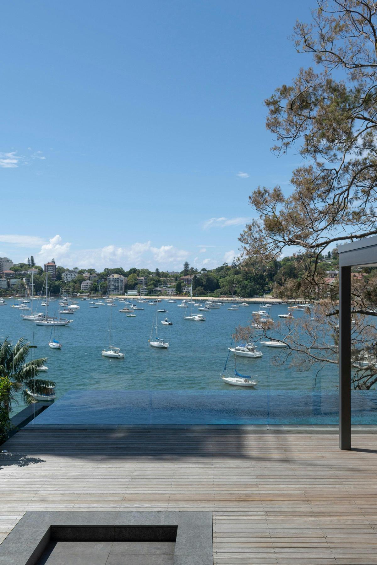 The splendid water views