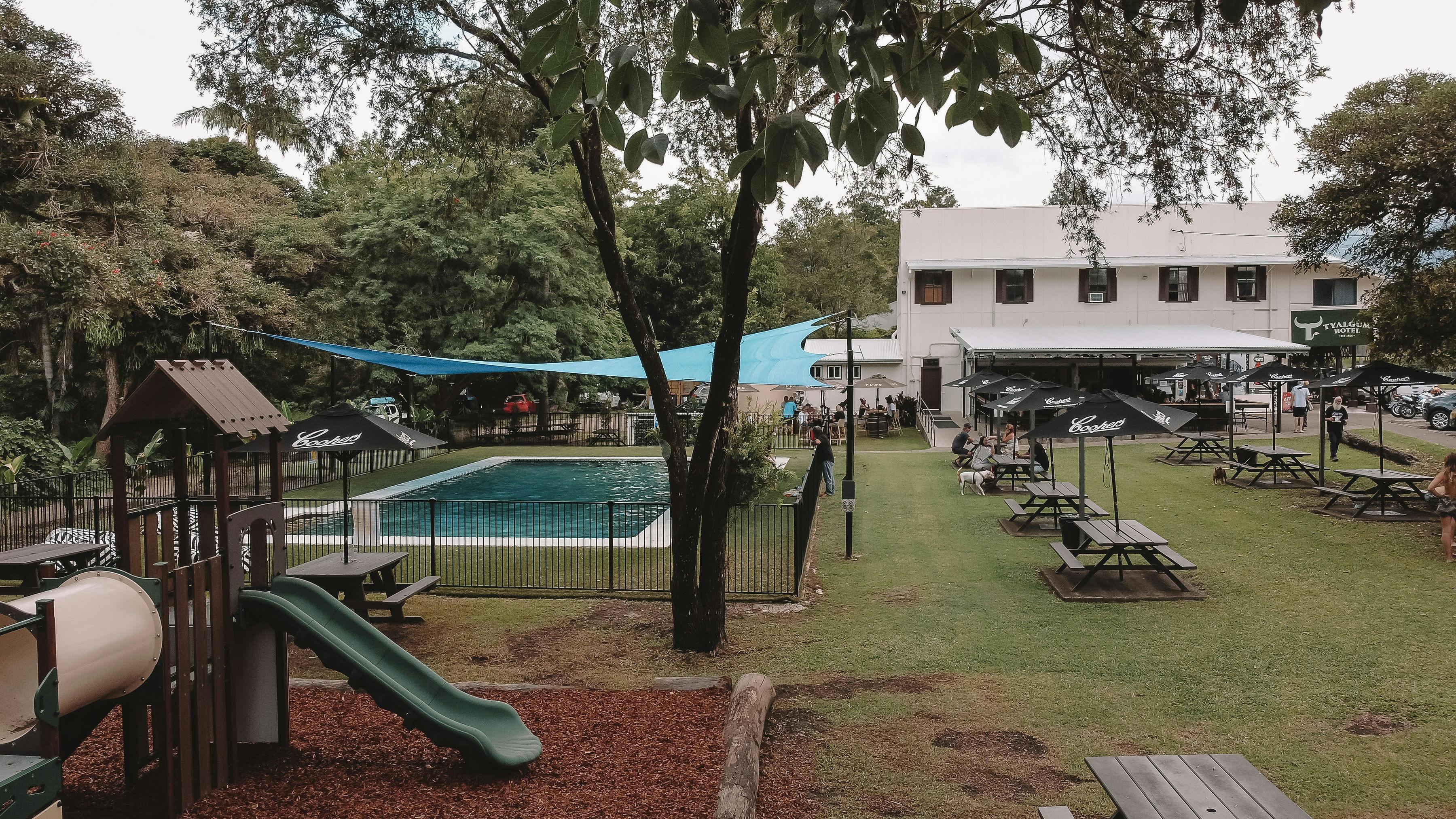 Garden at The Tyalgum Hotel