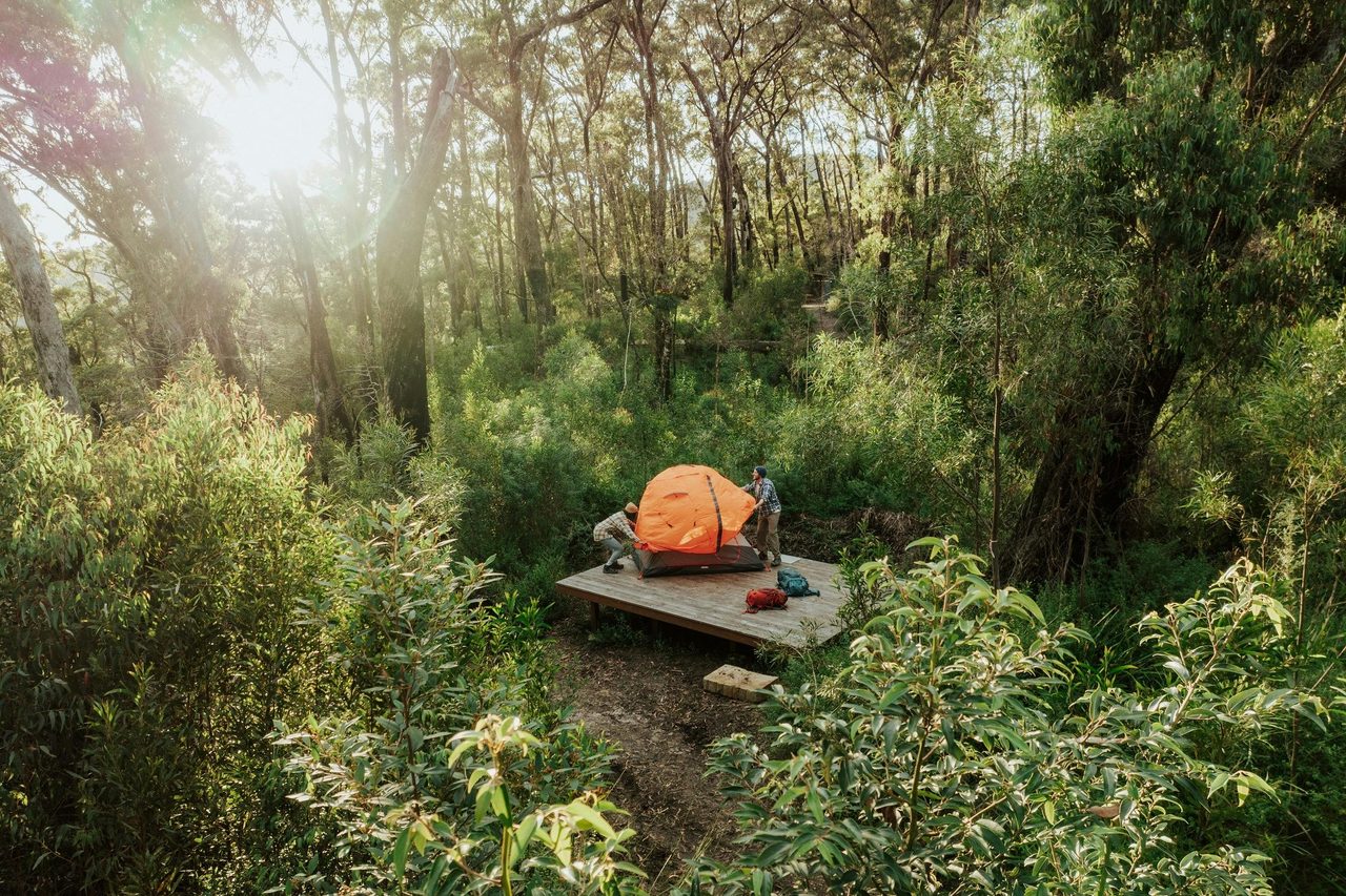 Sand Ridge campground, Gidjuum Gulganyi Walk