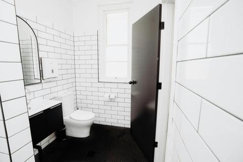 Recently renovated shared bathroom -mod cons, locked, secure