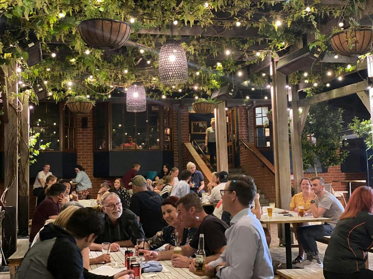 The Tamworth Hotel Beer Garden