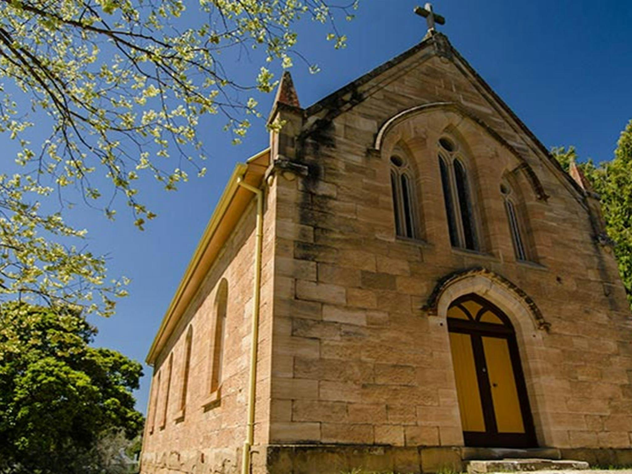 Former St Bernards Church, Hartley Historic Site. Photo: John Spencer