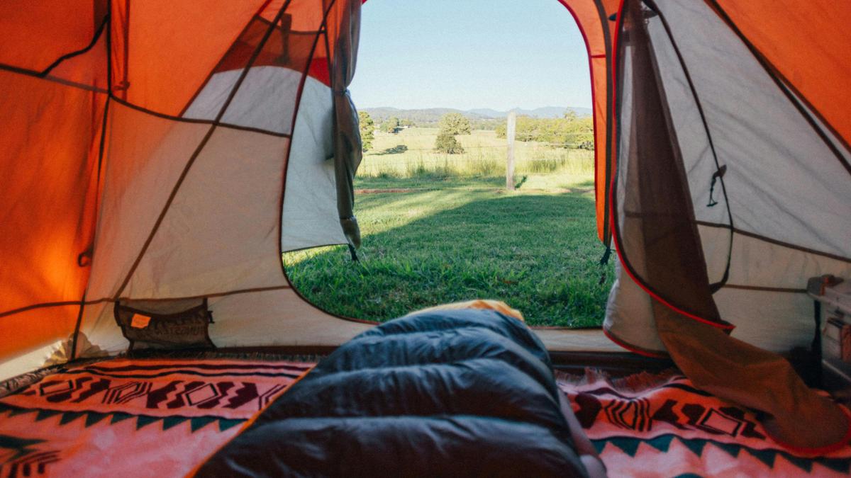 morning views from the tent