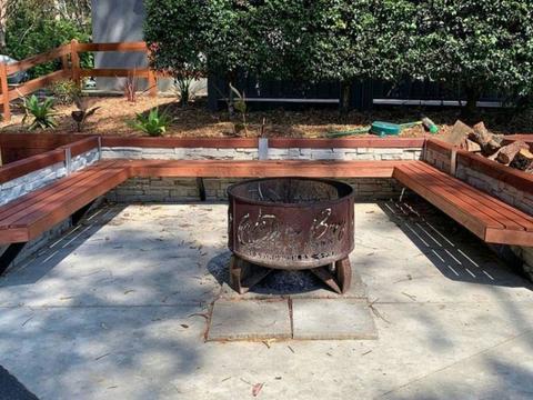 Premium Powered Sites - Fire Pit | Tasman Holiday Parks - Jervis Bay