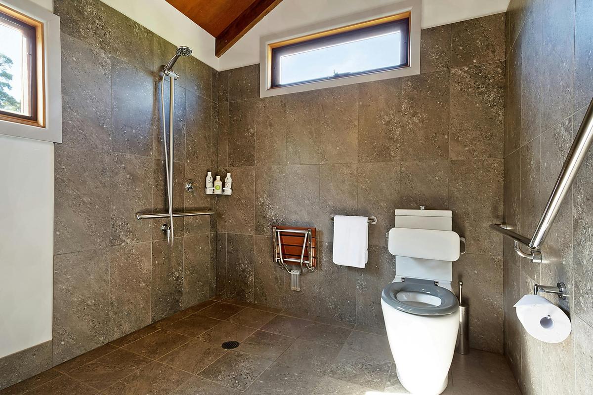 Bathroom inside Buru Safari Tent