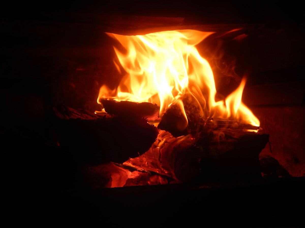 Keep cosy by the log fire
