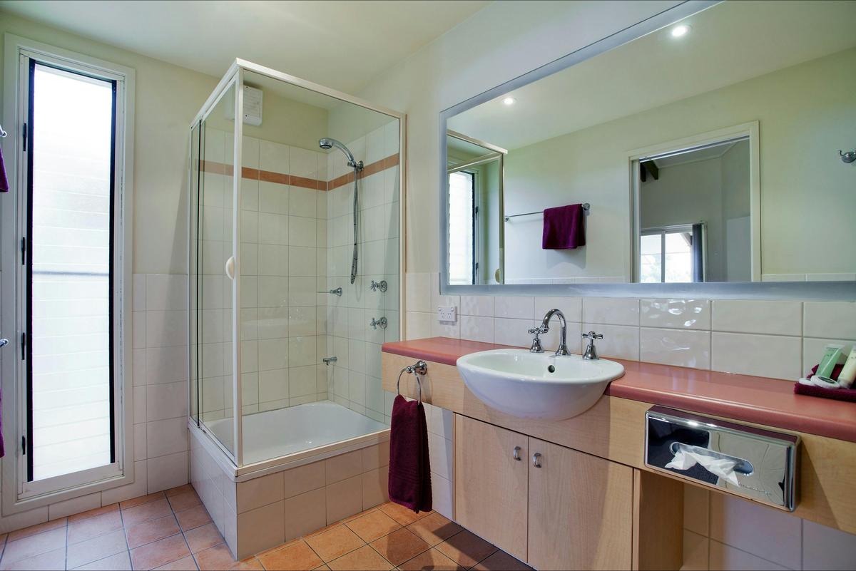 Bathroom with Hip Bath