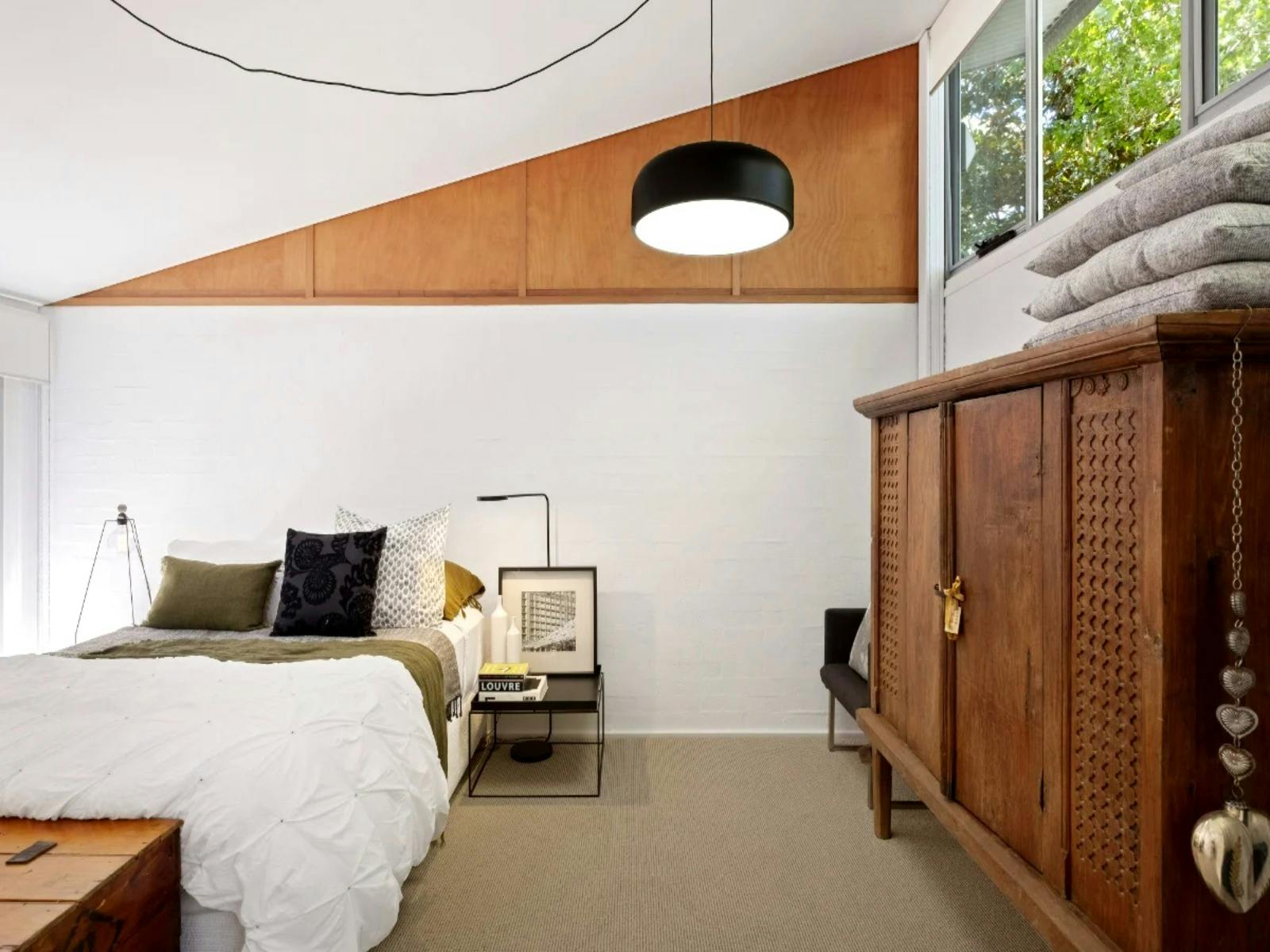 King bed with ensuite bathroom for luxurious comfort