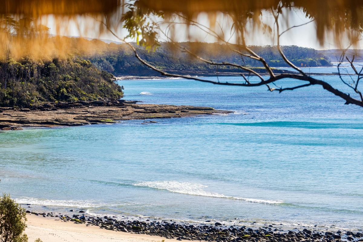 Reach out to the untouched beach...