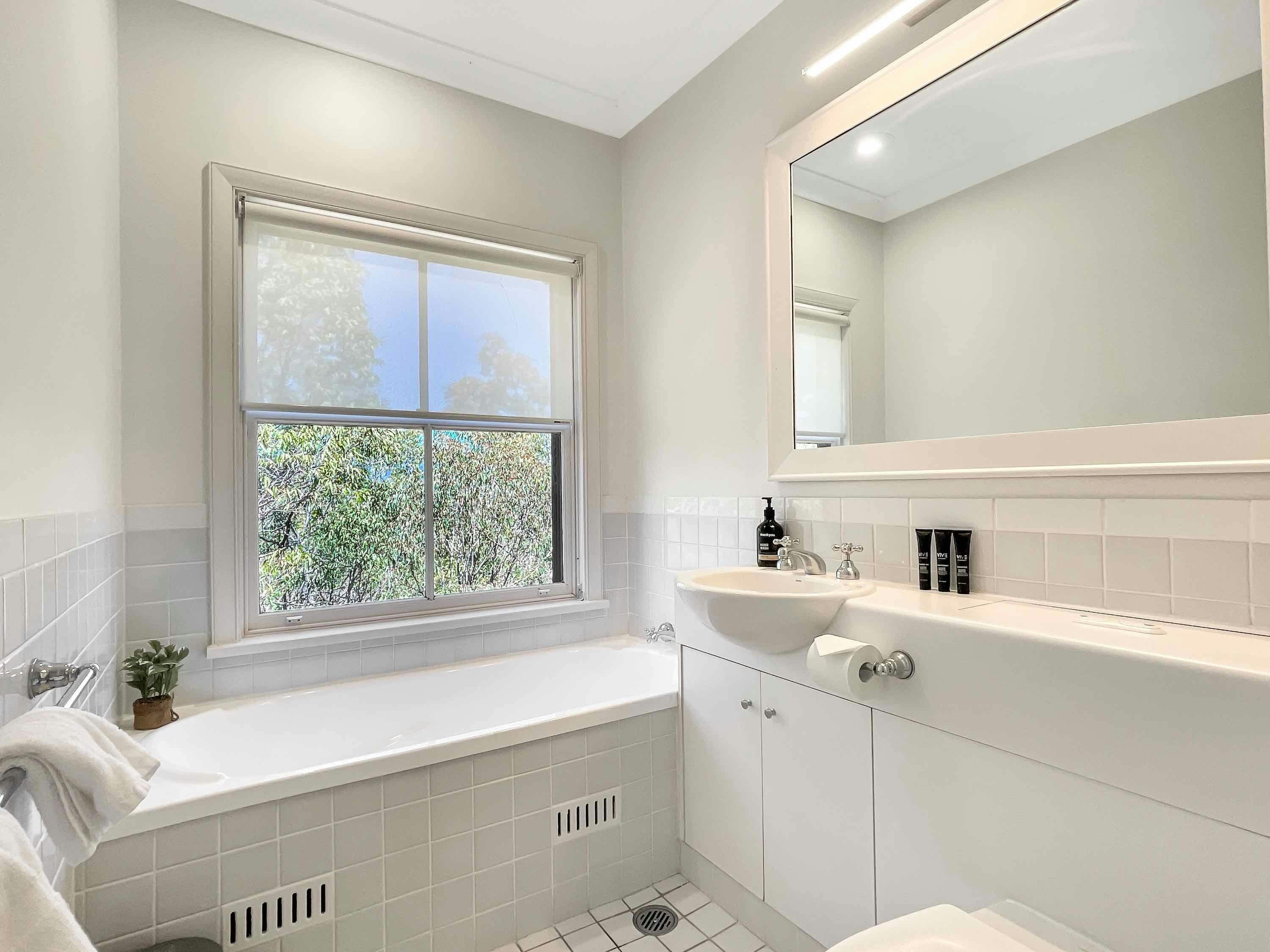 Bathroom with bathtub