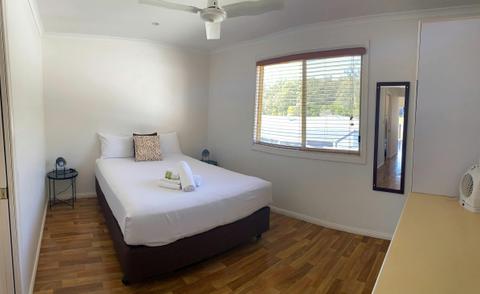 Large Family Cabin Main Bedroom