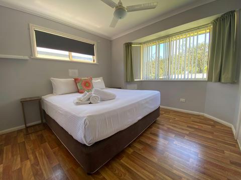 Spa Cabin Bedroom King Bed