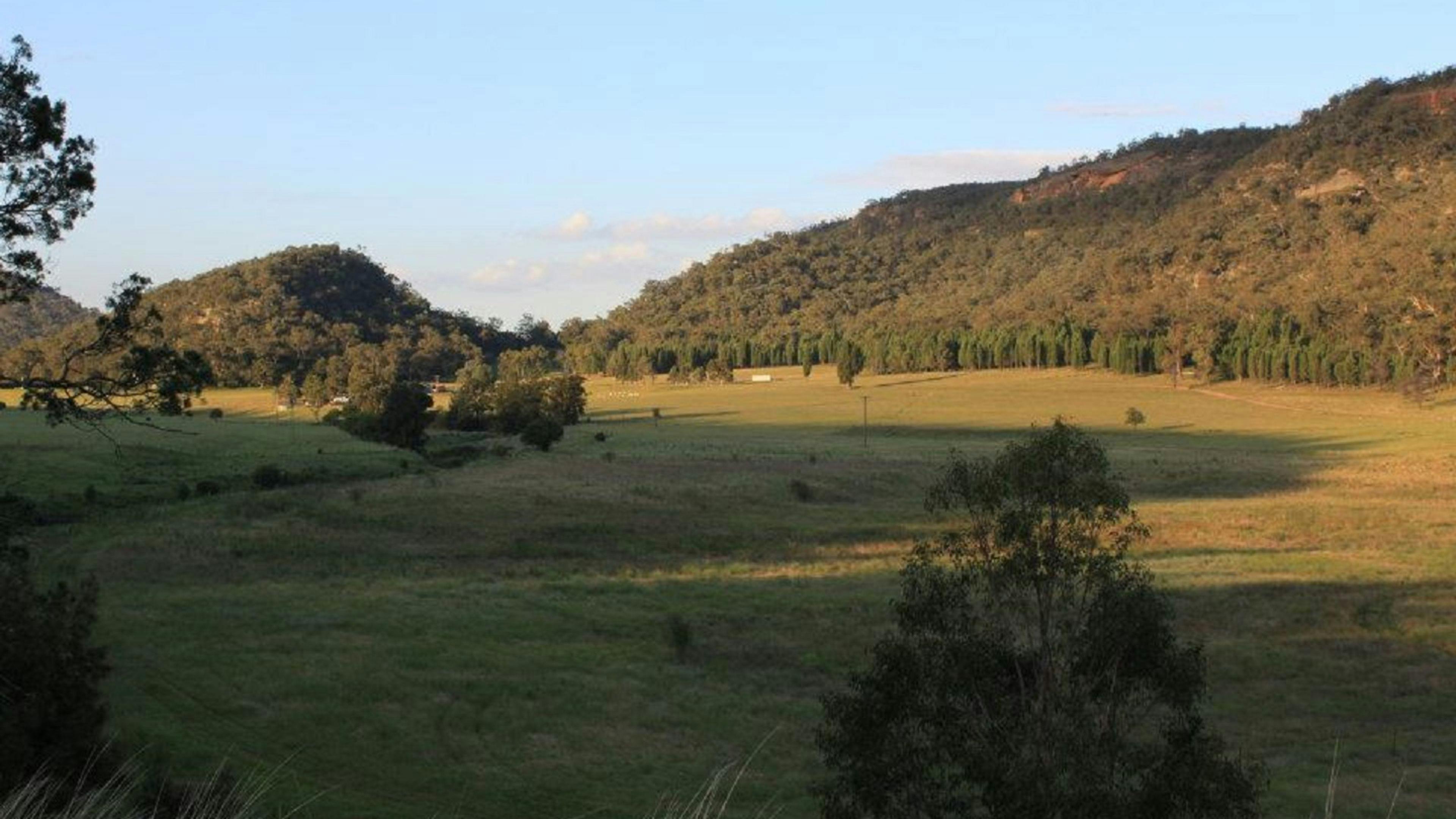 Valley View Farm, located on a magnificent ridge line in the upper Hunter Valley, 35km from Denman. 