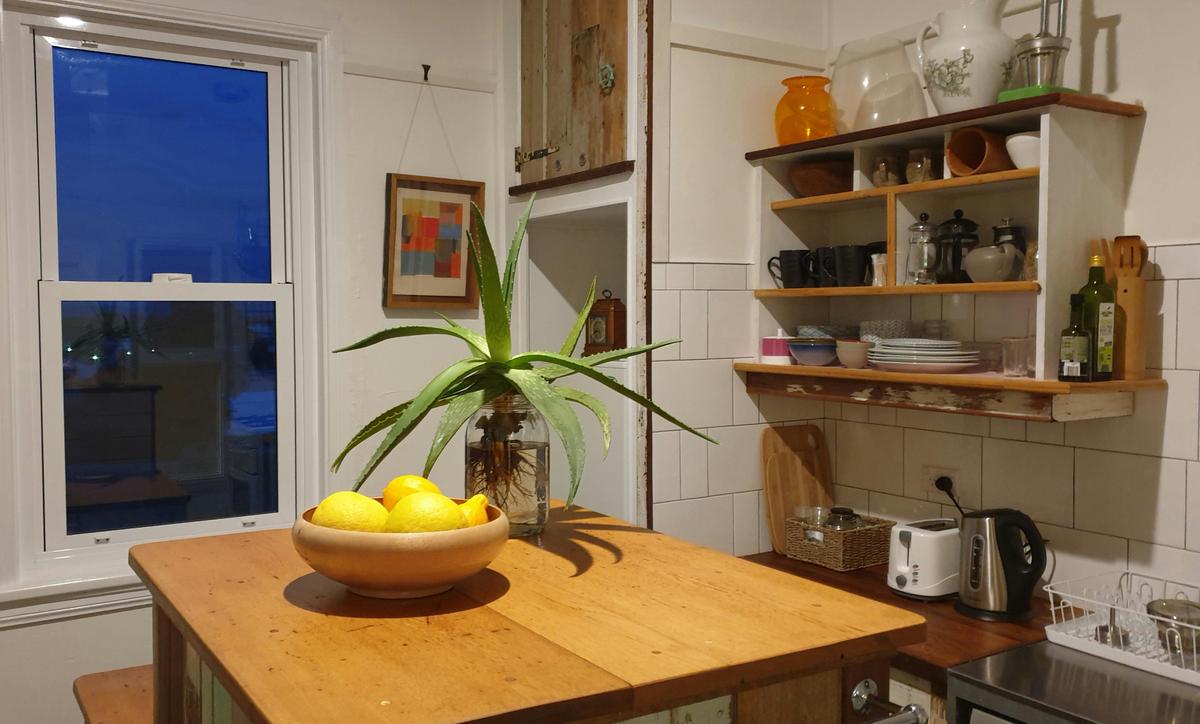 Our kitchen is fully equipped for cooking