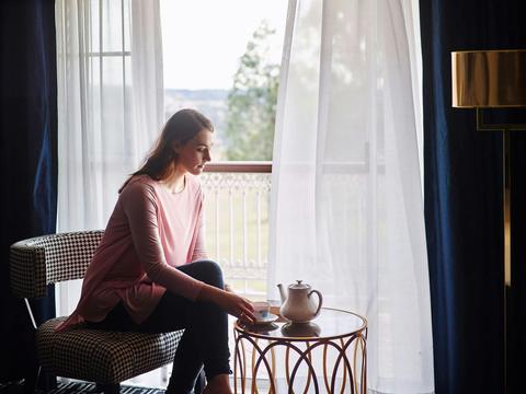 Each Deluxe Room features a balcony with stunning views