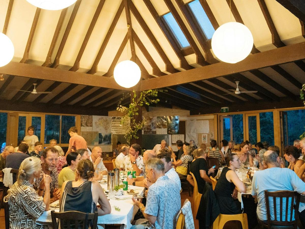 Up to 80 people for sit down meal, with catering or self catered, at Wangat Lodge Hunter Valley