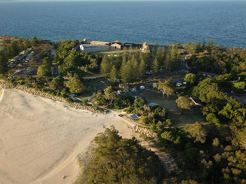 Trial Bay Gaol campground