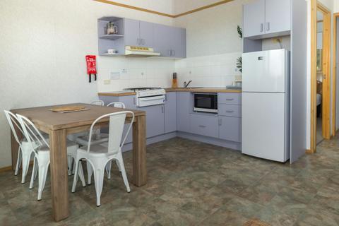 Elevated Holiday Unit - kitchen & dining area