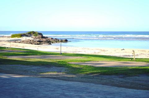 Beach front powered sites