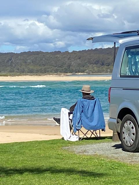 Powered Beachfront site