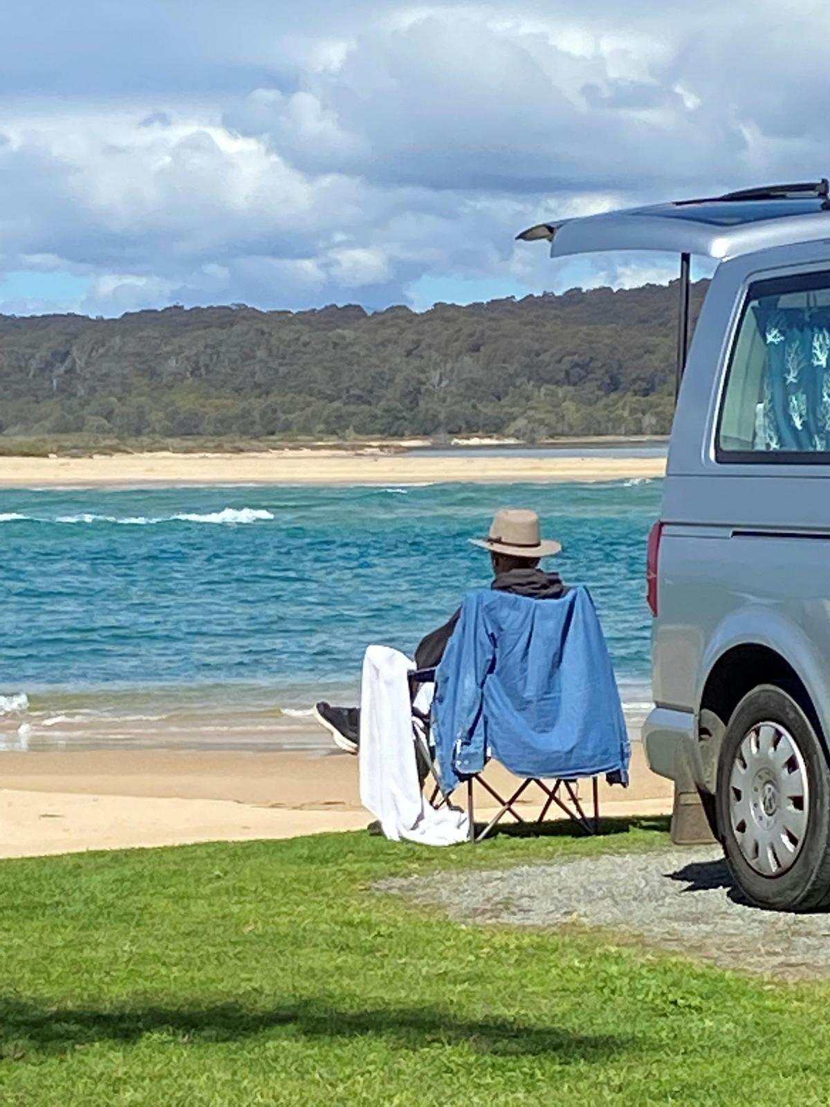 Powered Beachfront site