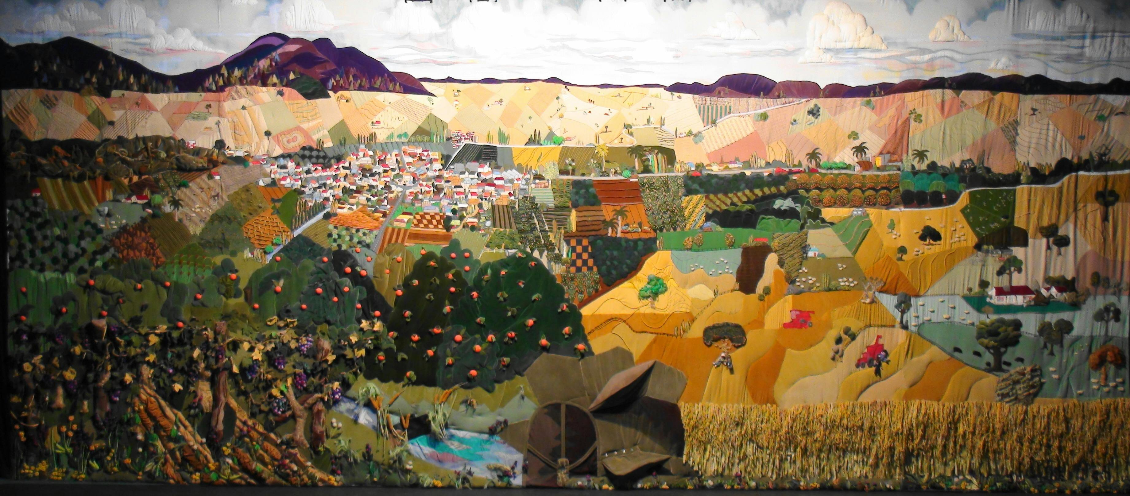 Griffith Regional Theatre soft sculptured curtain