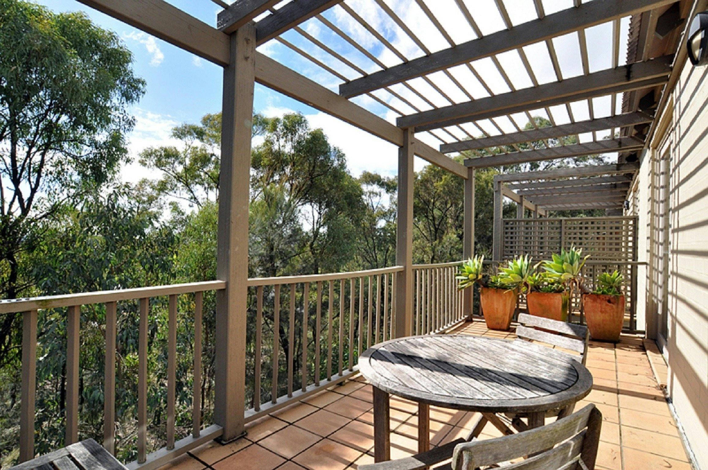 A nice balcony to relax on