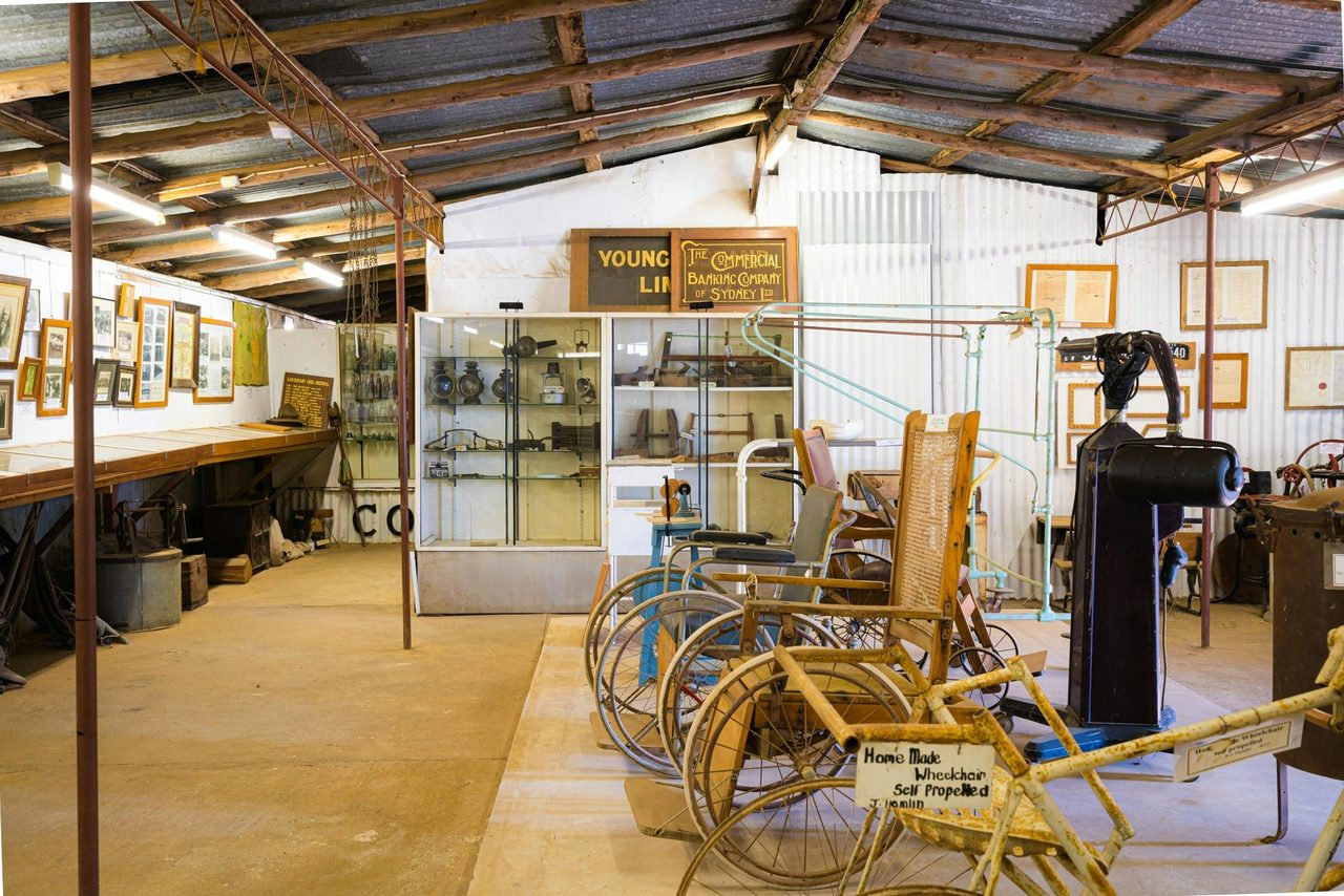 Inside Museum