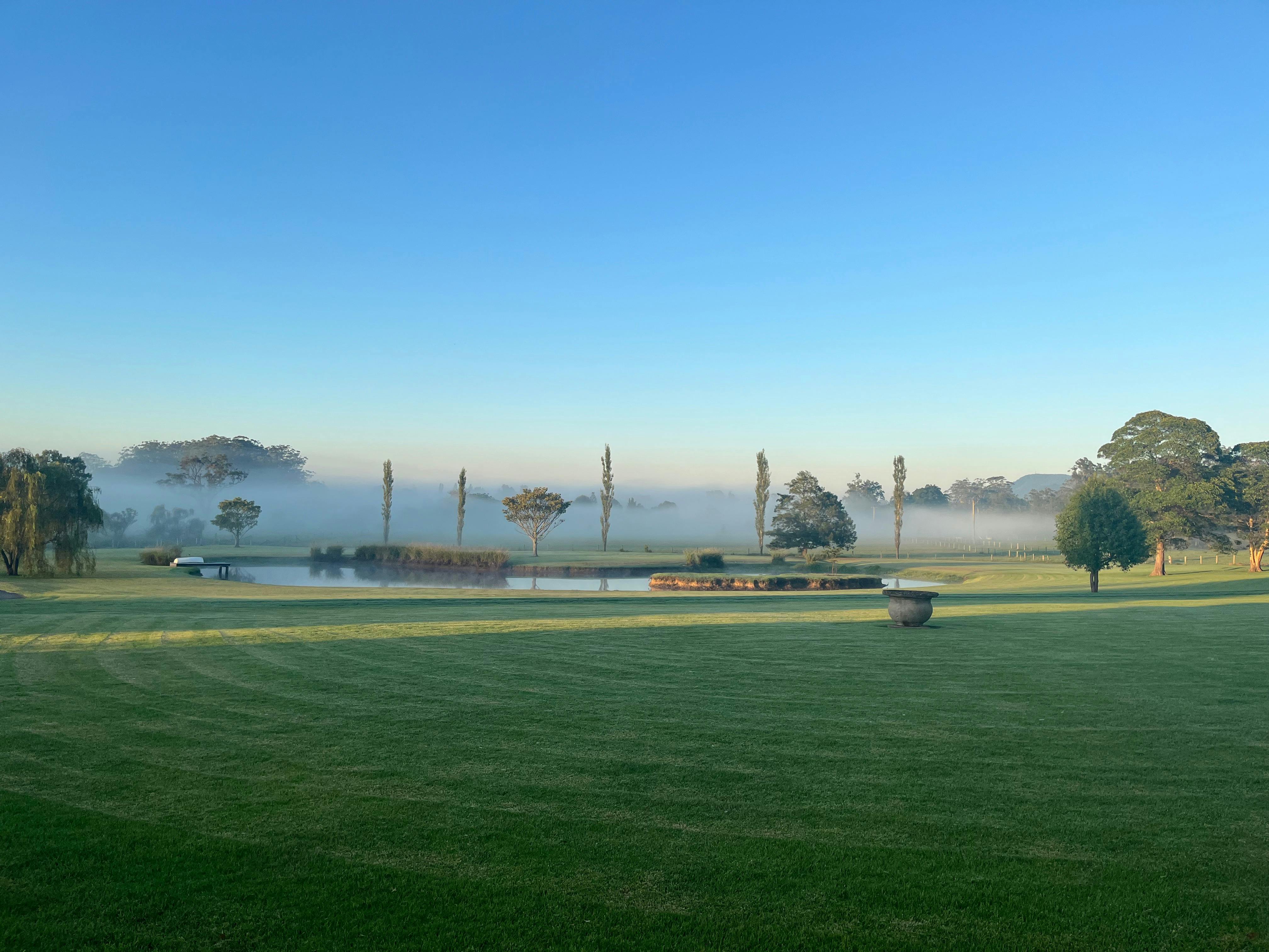 Enjoy beautiful mornings on the farm