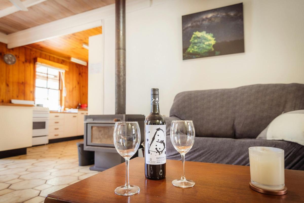 Glass of wine by the fire?