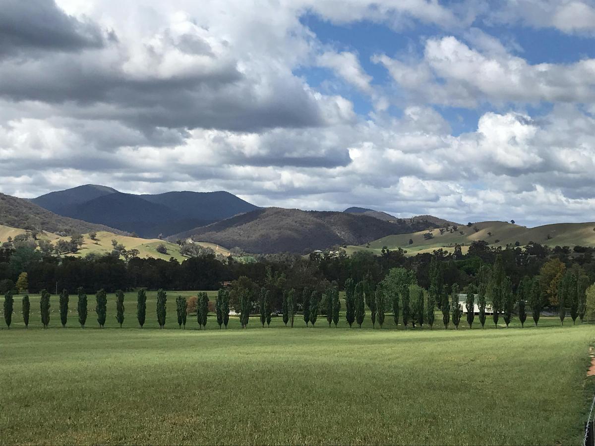 Overlooking Shearers Quarters and Shearing Shed